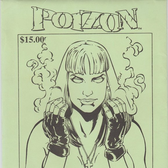 Poizon Green Death Edition 1 Signed Georges Limited London Night Studio 1996 - Picture 1 of 4
